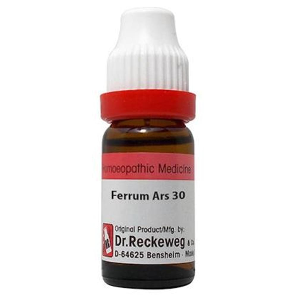 Dr. Reckeweg Ferrum Ars Dilution 30 CH bottle of 11 ml Dilution Dr. Reckeweg Ferrum Ars Dilution 30 CH bottle of 11 ml Dilution