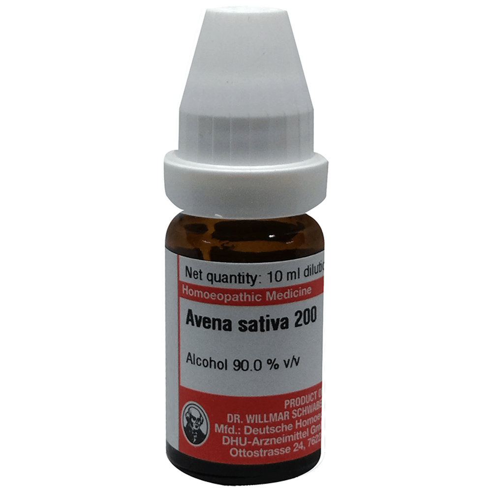 Dr Willmar Schwabe Germany Avena Sativa Dilution 200 bottle of 10 ml Dilution