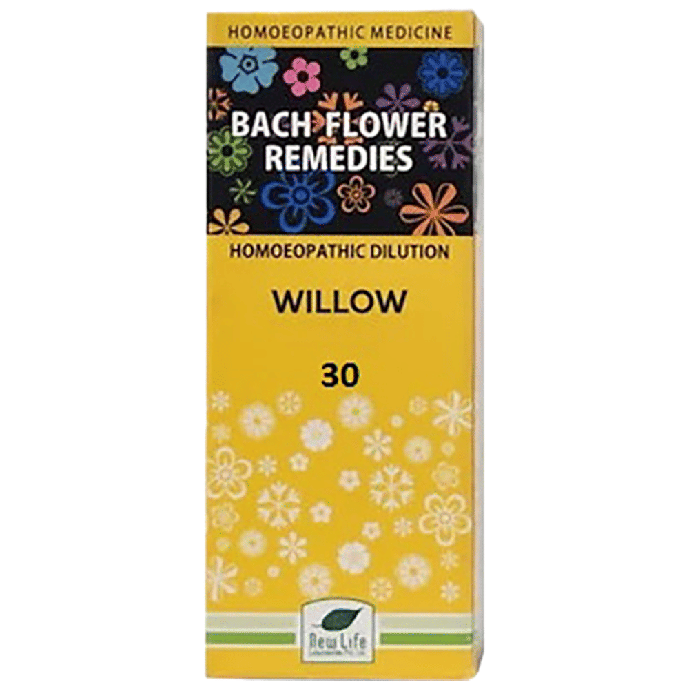 New Life Bach Flower Willow 30 bottle of 100 ml Dilution New Life Bach Flower Willow 30 bottle of 100 ml Dilution
