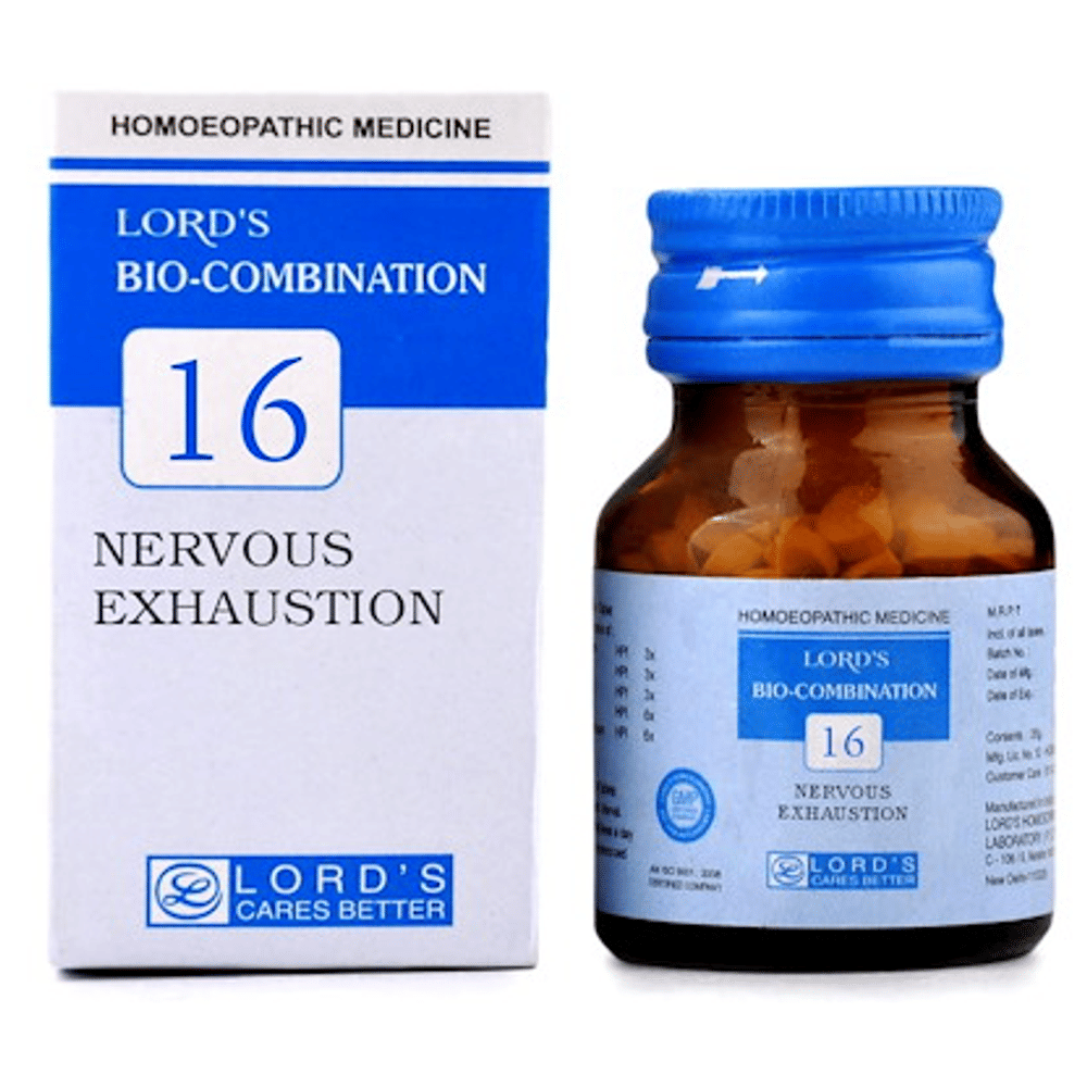 Lord's Bio-Combination 16 Tablet bottle of 25 gm Biocombination Tablet Lord's Bio-Combination 16 Tablet bottle of 25 gm Biocombination Tablet