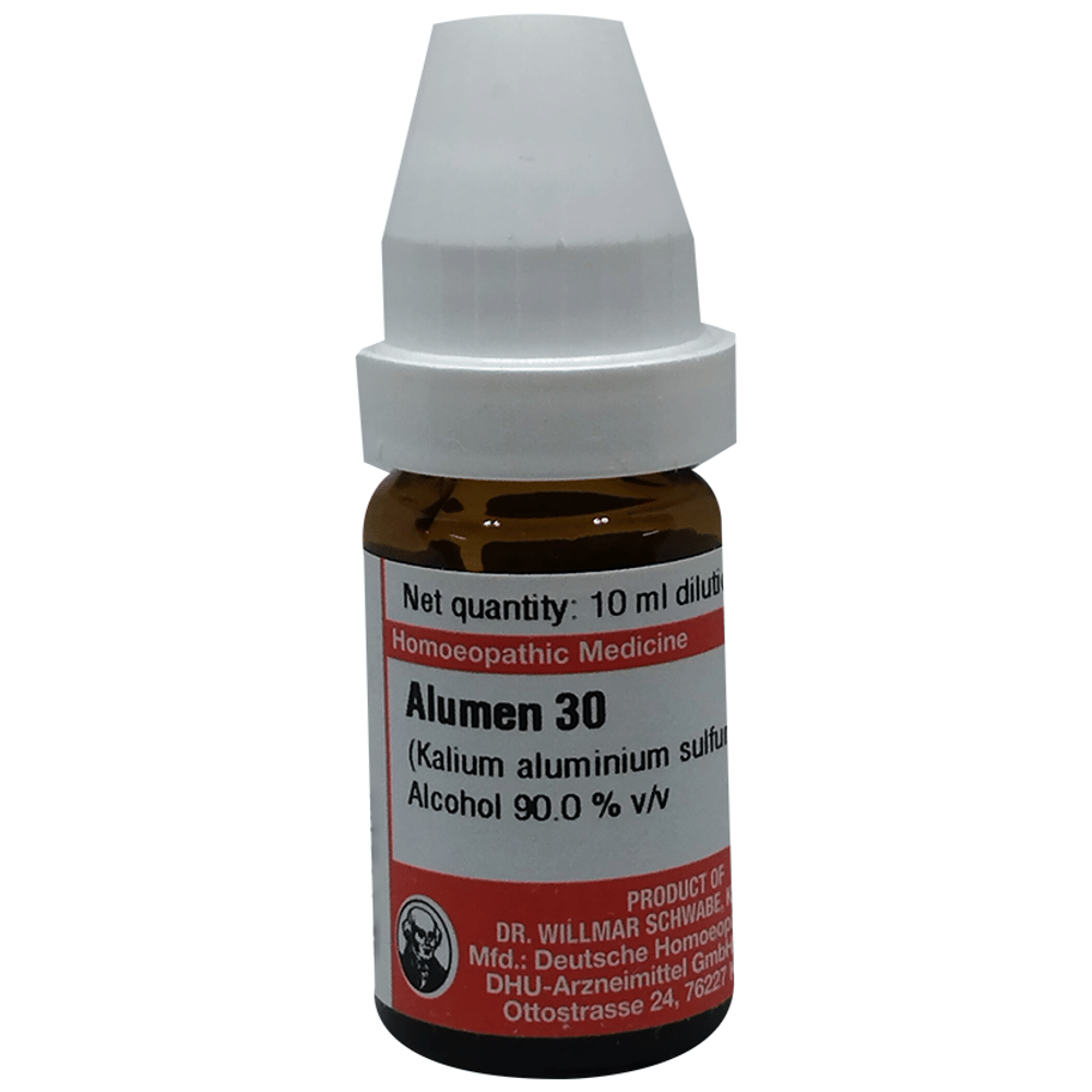 Dr Willmar Schwabe Germany Alumen Dilution 30 bottle of 10 ml Dilution