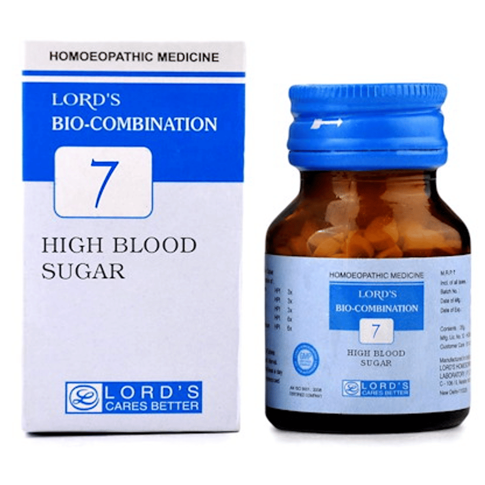 Lord's Bio-Combination 7 Tablet bottle of 25 gm Biocombination Tablet