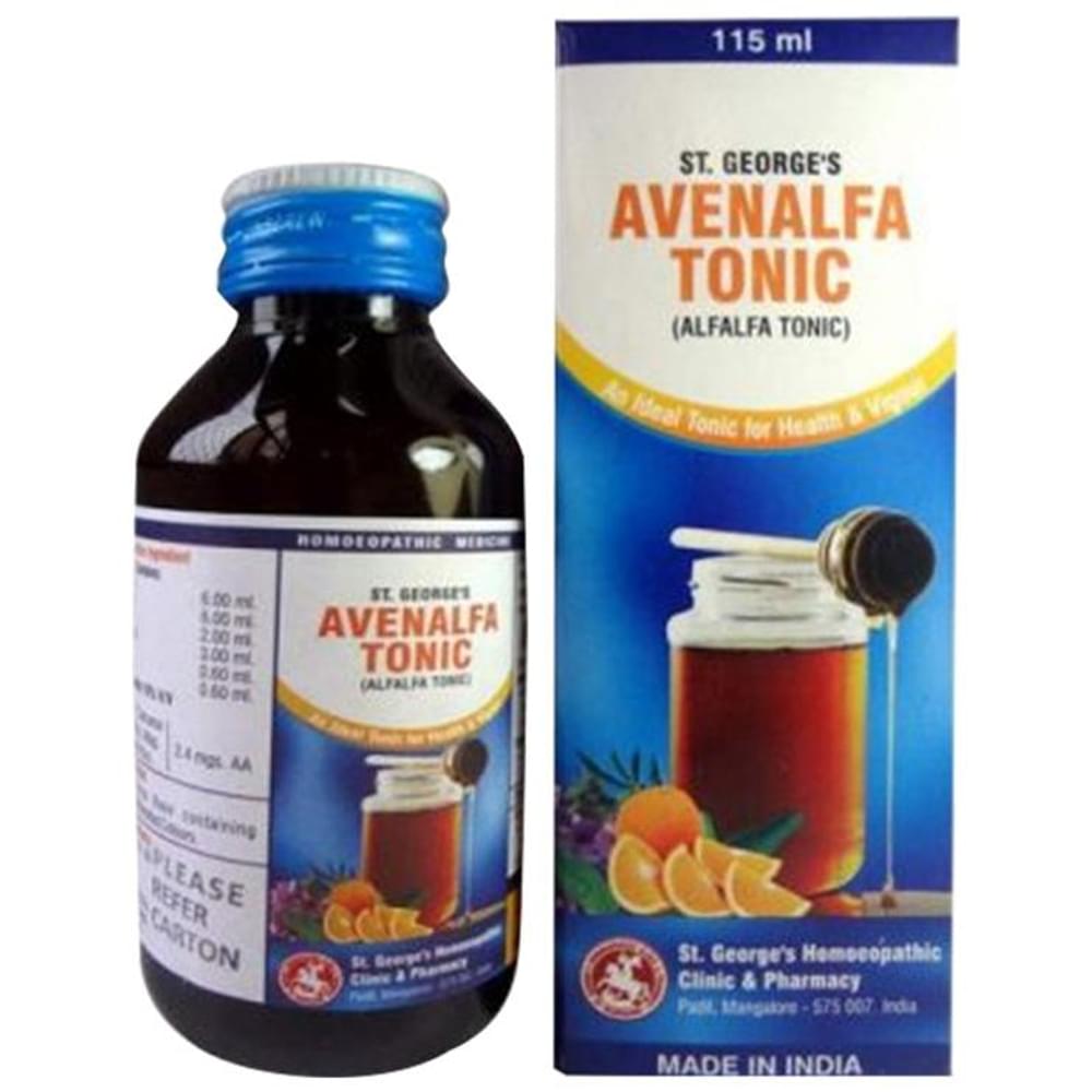St. George’s Avenalfa Tonic bottle of 115 ml Tonic St. George’s Avenalfa Tonic bottle of 115 ml Tonic