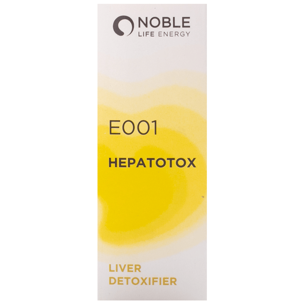 Noble Life Energy E001 Hepatotox Liver Detoxifier Drop bottle of 30 ml Drop