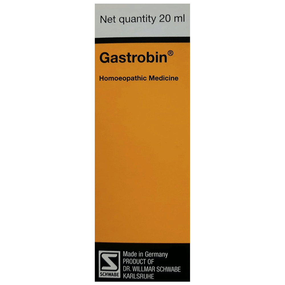 Dr Willmar Schwabe Germany Gastrobin Drop bottle of 20 ml Drop