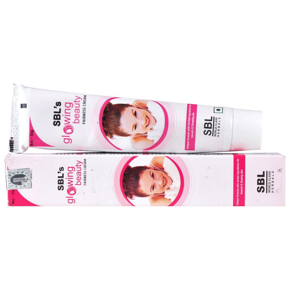 SBL Glowing Beauty Fairness Cream tube of 30 gm Cream