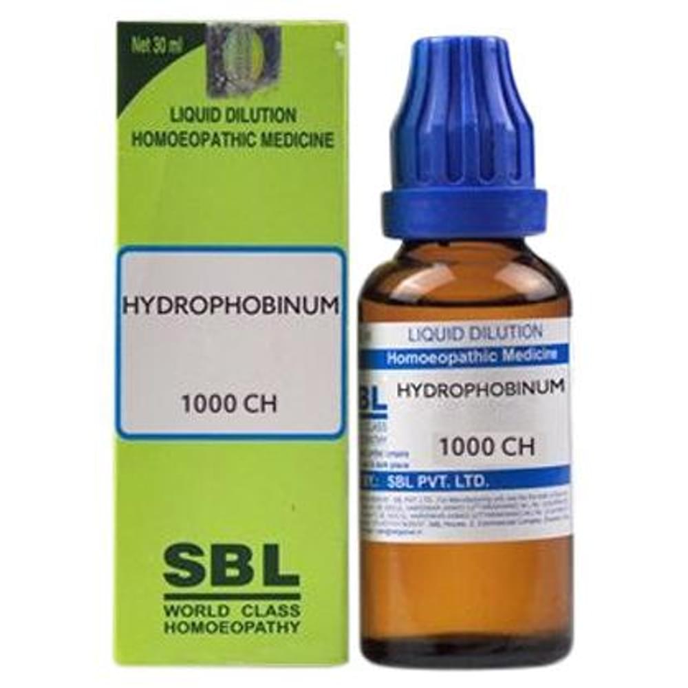 SBL Hydrophobinum Dilution 1000 CH bottle of 30 ml Dilution