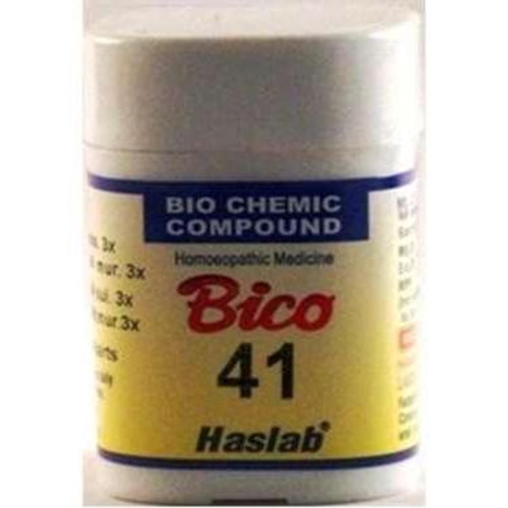 Haslab Bico 41 Biochemic Compound Tablet bottle of 20 gm Tablet Haslab Bico 41 Biochemic Compound Tablet bottle of 20 gm Tablet