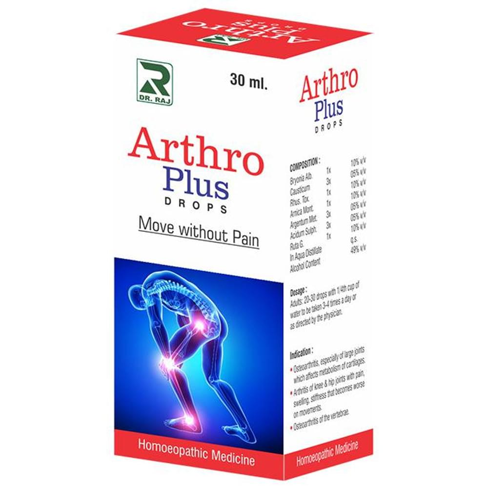 Dr. Raj Arthro Plus Drop bottle of 30 ml Drop Dr. Raj Arthro Plus Drop bottle of 30 ml Drop
