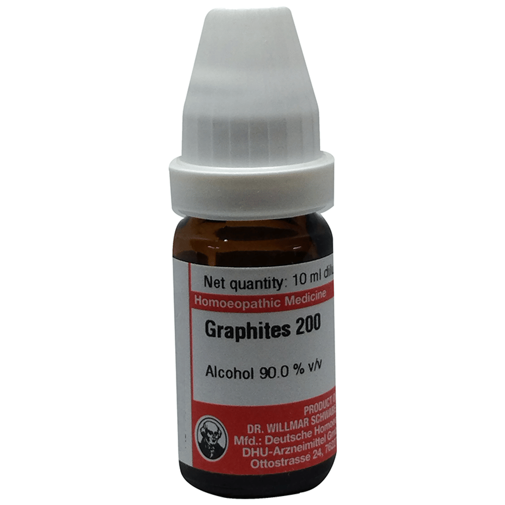Dr Willmar Schwabe Germany Graphites Dilution 200 bottle of 10 ml Dilution