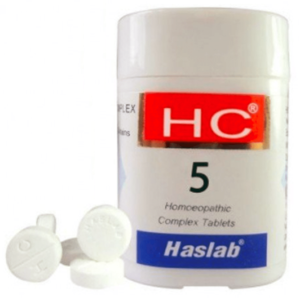 Haslab HC 5 Baptisia Complex Tablet bottle of 20 gm Tablet