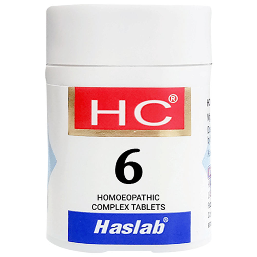 Haslab HC 6 Basilicum Complex Tablet bottle of 550 gm Tablet