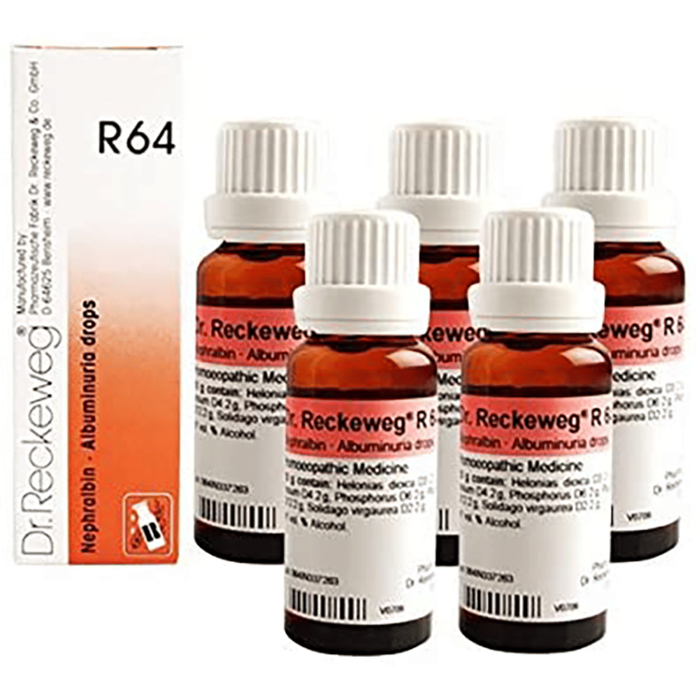 Dr. Reckeweg R64 Albuminuria Drop bottle of 22 ml Drop