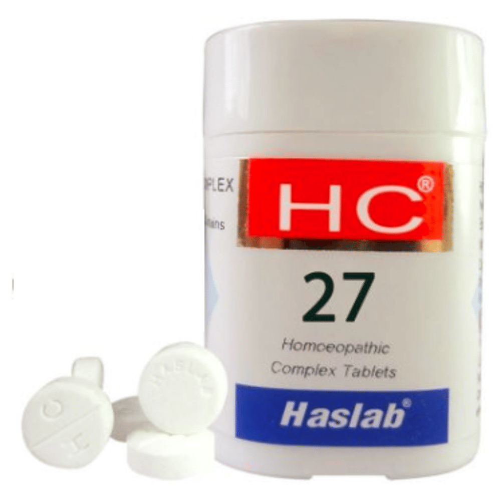 Haslab HC 27 Uva Ursi Complex Tablet bottle of 20 gm Tablet
