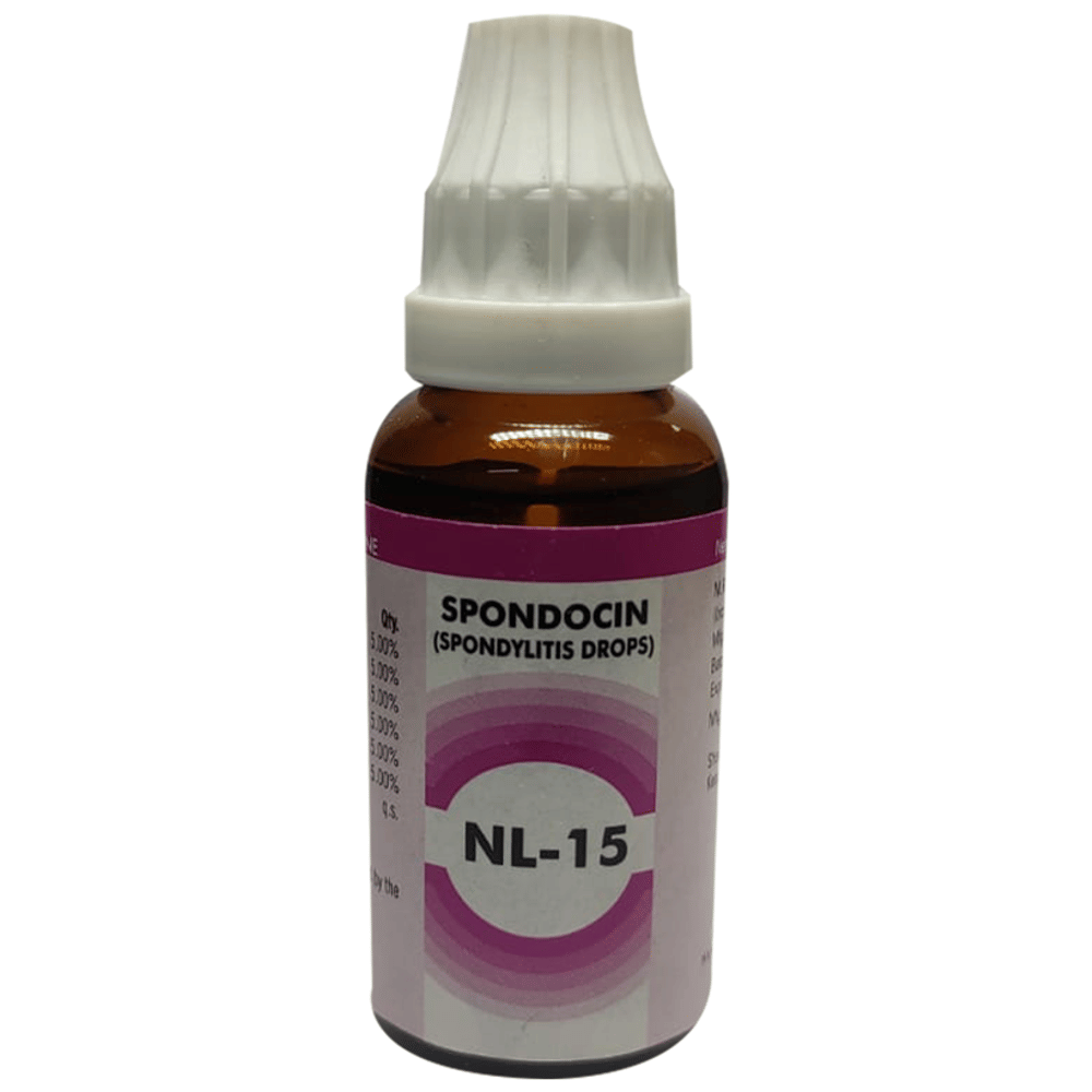 New Life NL 15 Spondocin (Spondilytis Drop) bottle of 30 ml Drop