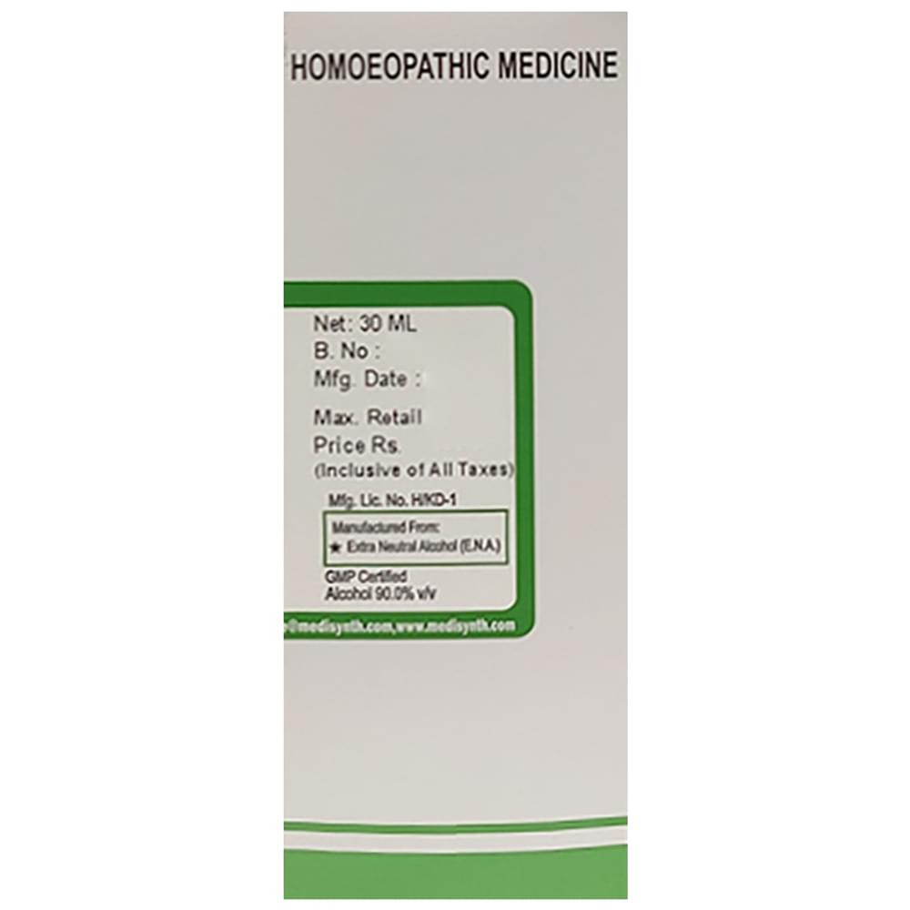 Medisynth Kali Bichromicum Dilution 200 bottle of 30 ml Dilution