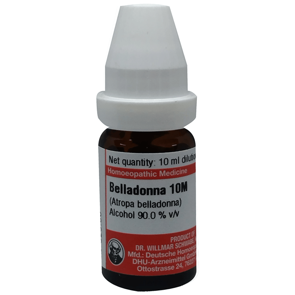 Dr Willmar Schwabe Germany Belladonna Dilution 10M bottle of 10 ml Dilution