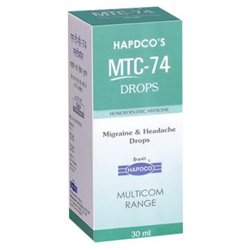 Hapdco MTC-74 Migraine & Headache Drop bottle of 30 ml Drop