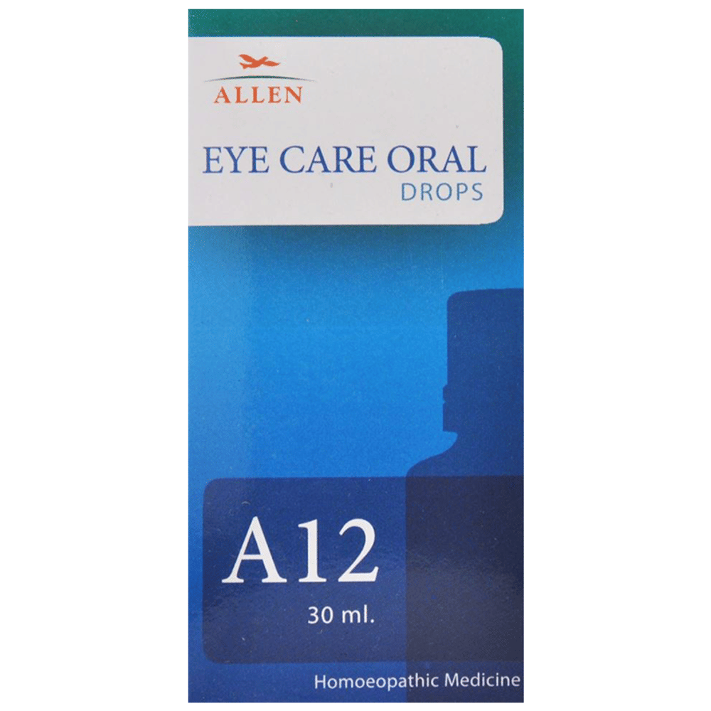 Allen A12 Eye Care Oral Drops bottle of 30 ml Oral Drops