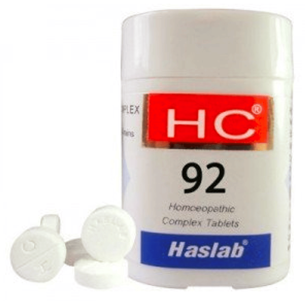 Haslab HC 92 Spongia Complex Tablet bottle of 20 gm Tablet Haslab HC 92 Spongia Complex Tablet bottle of 20 gm Tablet