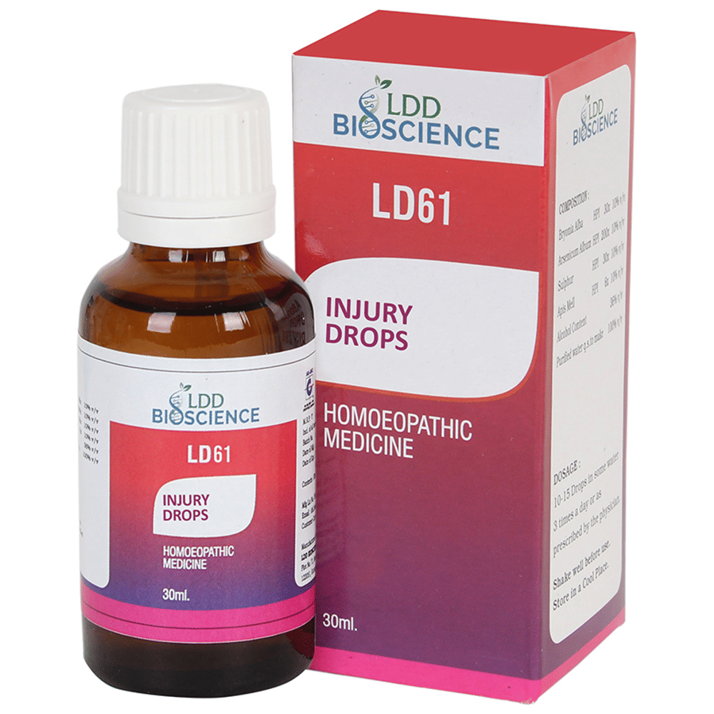 LDD Bioscience LD 61 Injury Drop bottle of 30 ml Drop