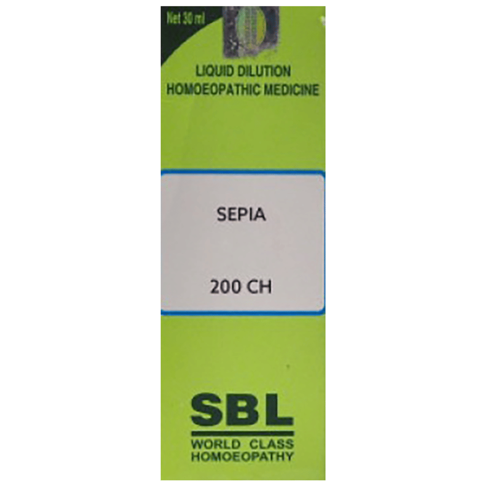 SBL Sepia Dilution 200 CH bottle of 30 ml Dilution