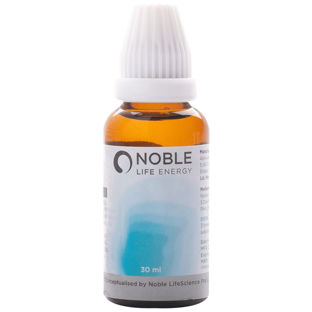 Noble Life Energy E31 Throatcare Throat Infection Drop bottle of 30 ml Drop