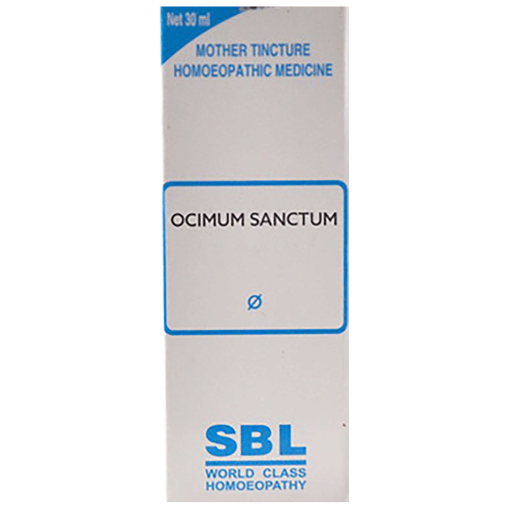 SBL Ocimum Sanctum Mother Tincture Q bottle of 30 ml Mother Tincture