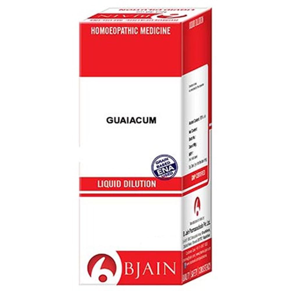 Bjain Guaiacum Dilution 6 CH bottle of 12 ml Dilution