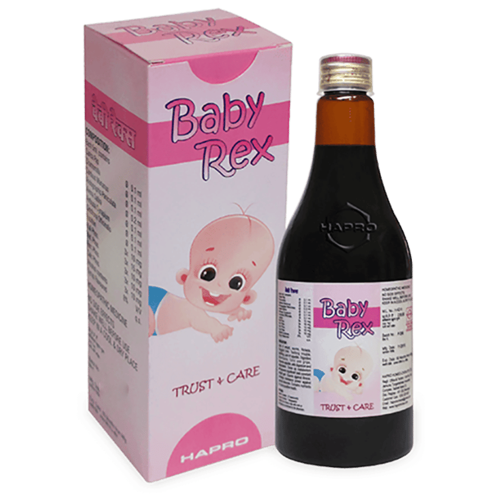 Hapro Baby Rex Syrup bottle of 500 ml Syrup