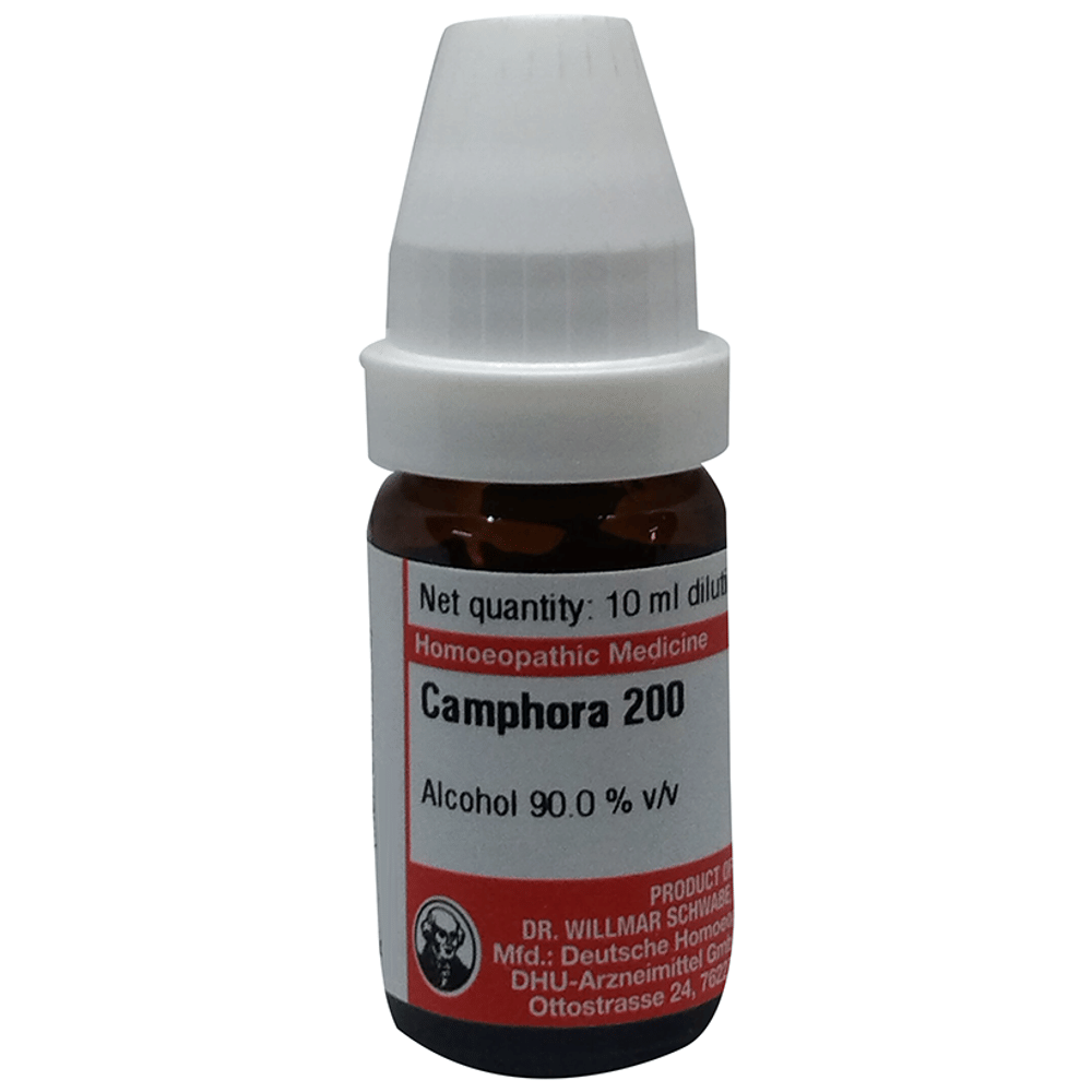 Dr Willmar Schwabe Germany Camphora Dilution 200 bottle of 10 ml Dilution