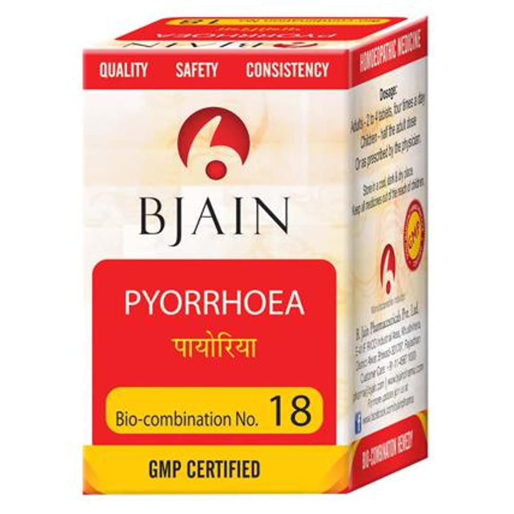 Bjain Bio-Combination No. 18 Tablet bottle of 25 gm Biocombination Tablet Bjain Bio-Combination No. 18 Tablet bottle of 25 gm Biocombination Tablet