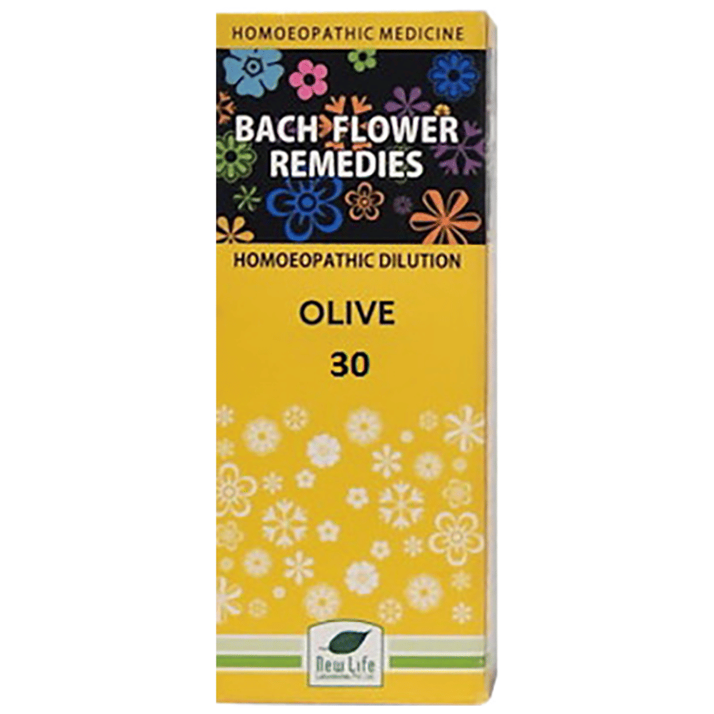 New Life Bach Flower Olive 30 bottle of 100 ml Dilution