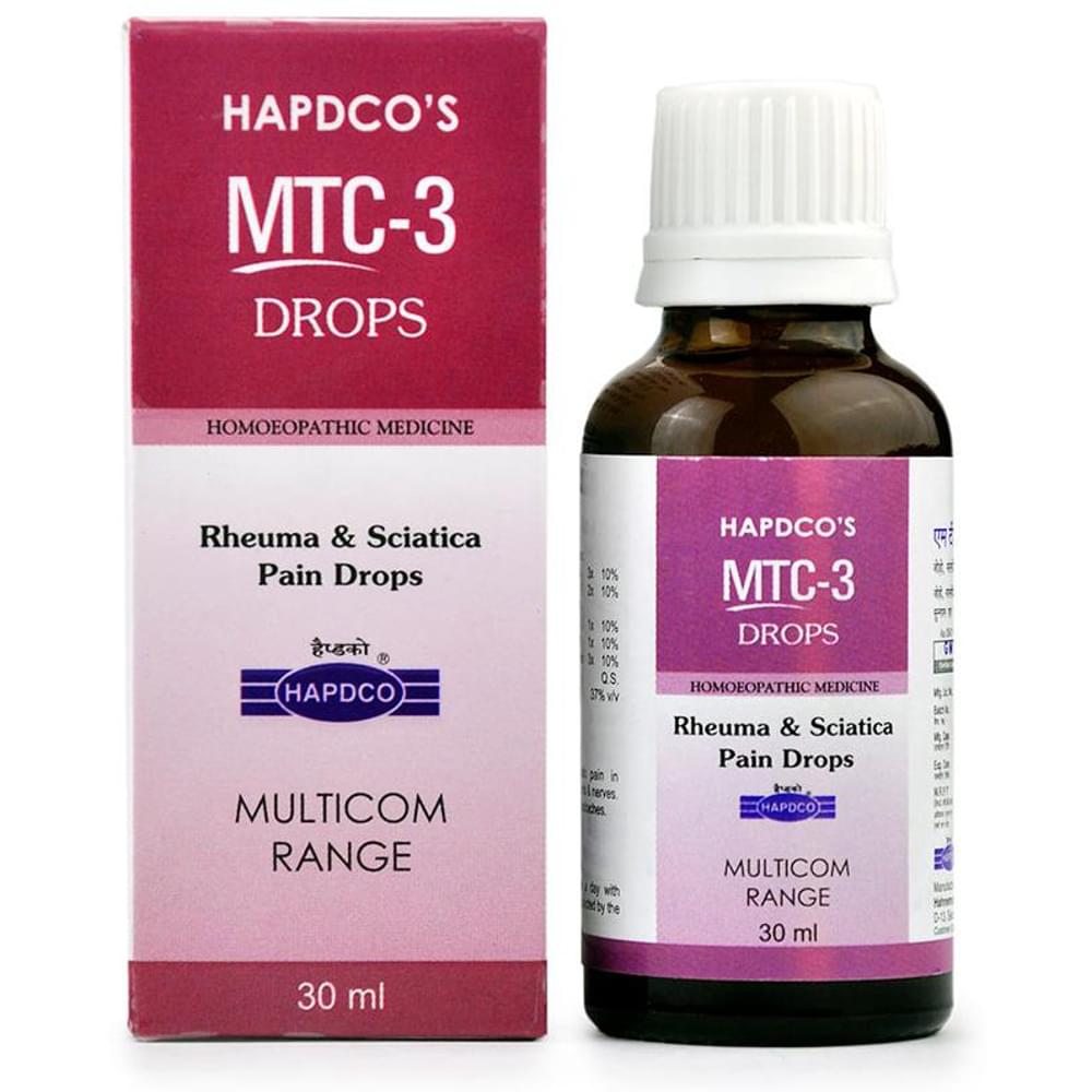 Hapdco MTC-3 Pain Drop bottle of 30 ml Drop