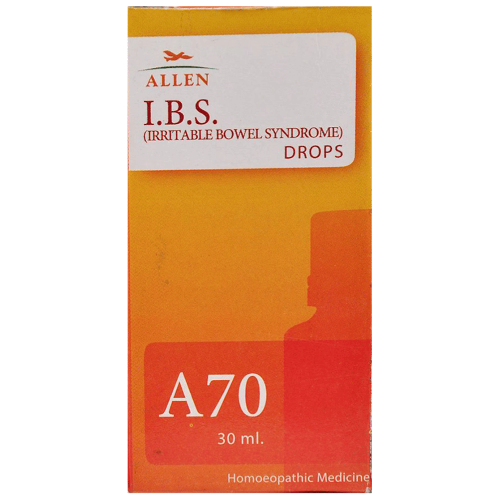 Allen A70 I.B.S.(Irritable Bowel Syndrome) Drop bottle of 30 ml Drop