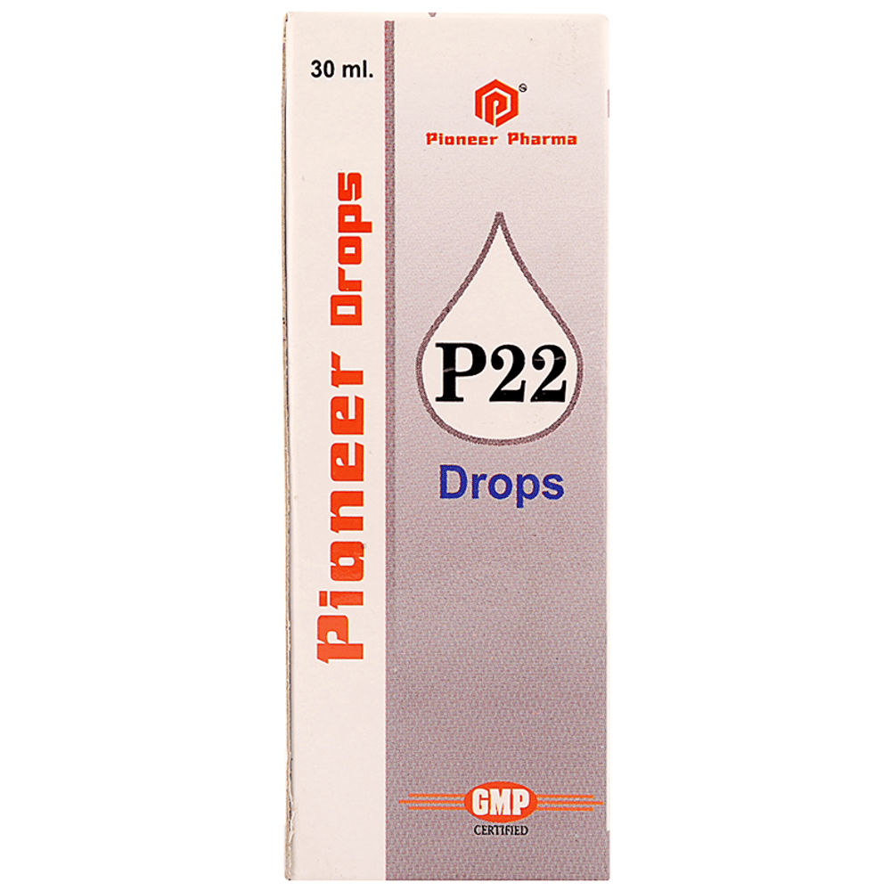 Pioneer Pharma P22 Sinusitis Drop bottle of 30 ml Drop