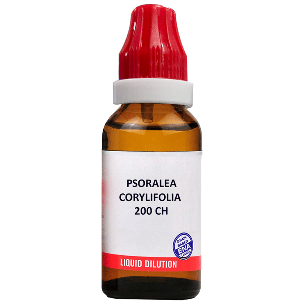 Bjain Psoralea Corylifolia Dilution 200 CH bottle of 100 ml Dilution
