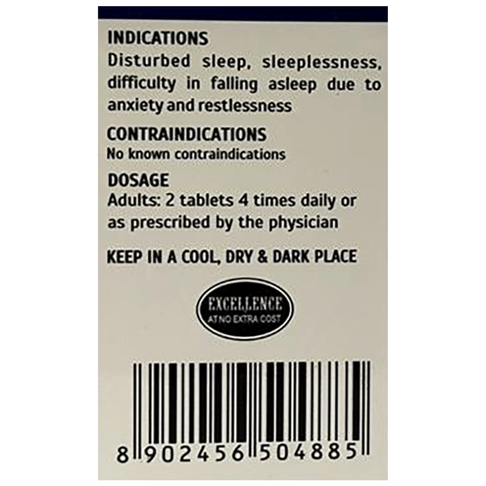 SBL Sleeptite Tablet bottle of 25 gm Tablet