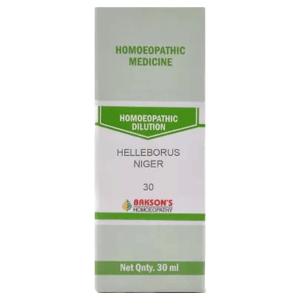 Bakson's Homeopathy Helleborus Niger Dilution 30 bottle of 30 ml Dilution