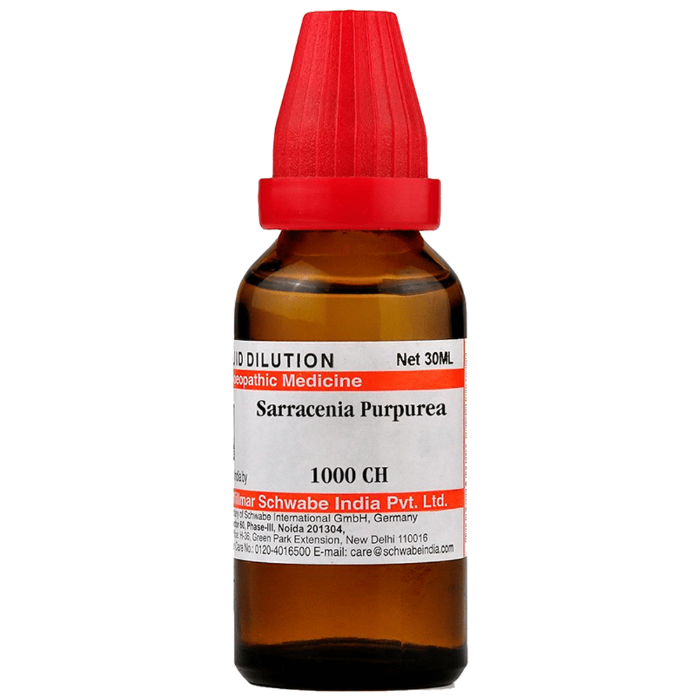 SBL Sarracenia Purpurea Dilution 1000 CH bottle of 30 ml Dilution