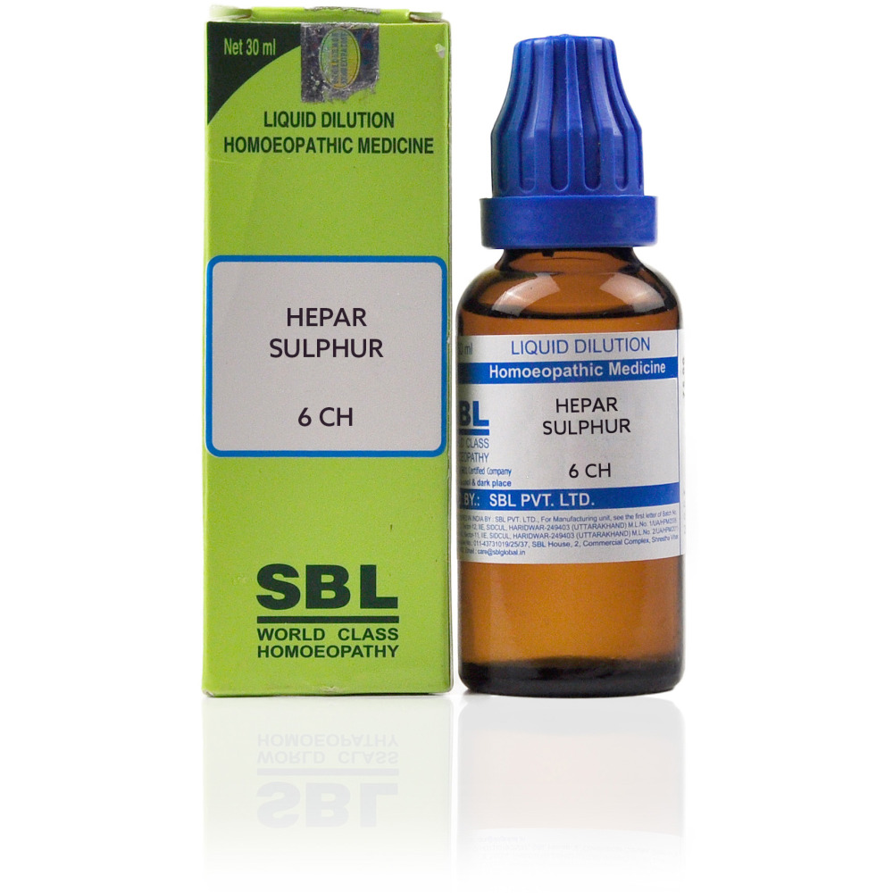 SBL Hepar Sulphur 6 CH (30ml)