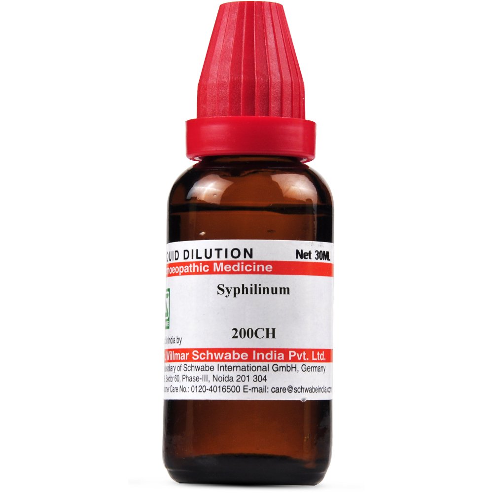 Willmar Schwabe India Syphilinum 200 CH (30ml)