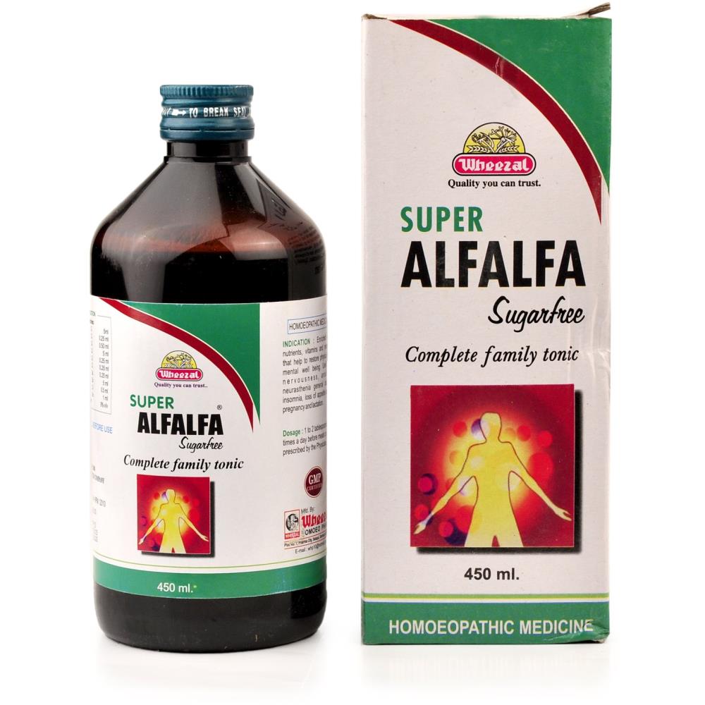 Wheezal Super Alfalfa (Sugar Free) (450ml)