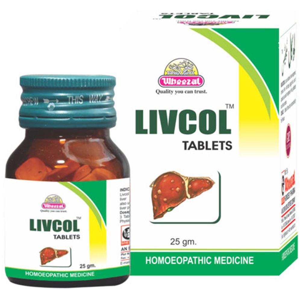 Wheezal Livcol Tablets (25g)