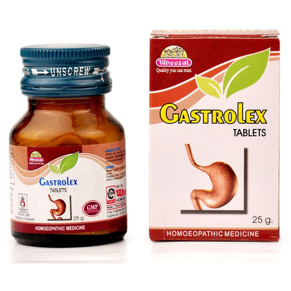 Wheezal Gastrolex Tablets (25g)