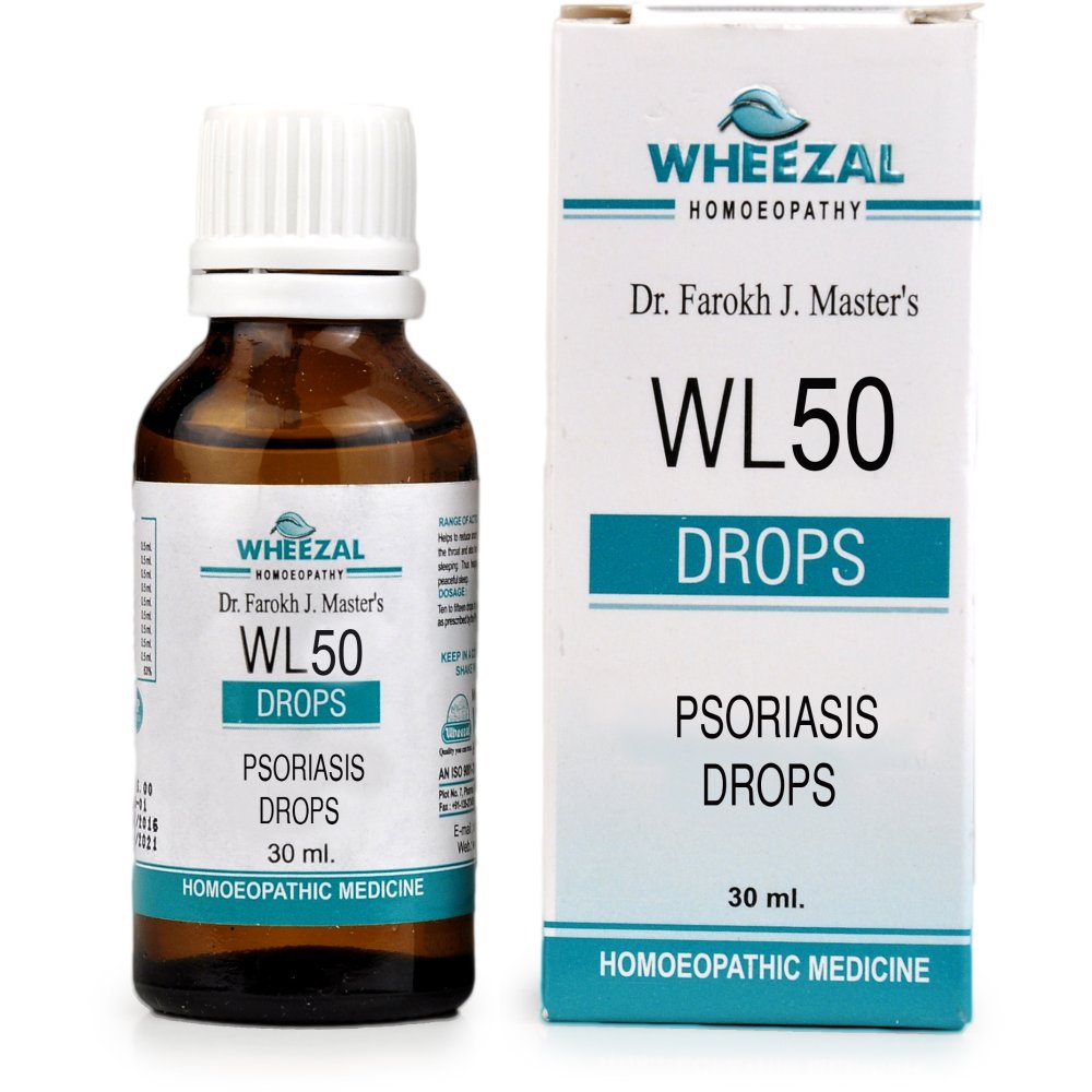 Wheezal WL-50 Psoriasis Drops (30ml)