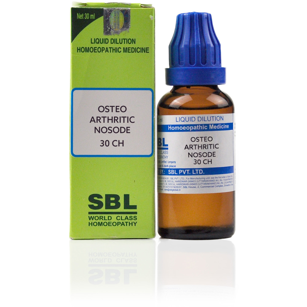 SBL Osteo Arthritic Nosode 30 CH (30ml) SBL Osteo Arthritic Nosode 30 CH (30ml)