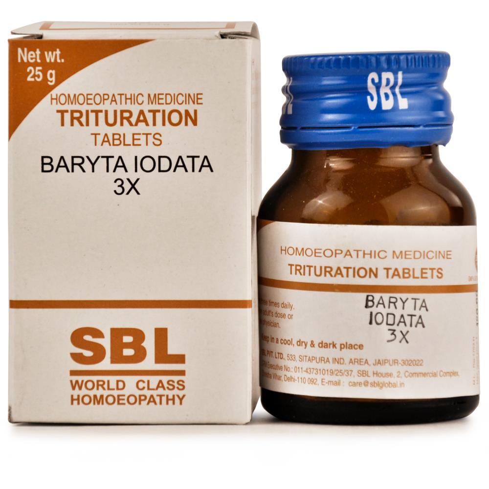 SBL Baryta Iodatum 3X (25g)