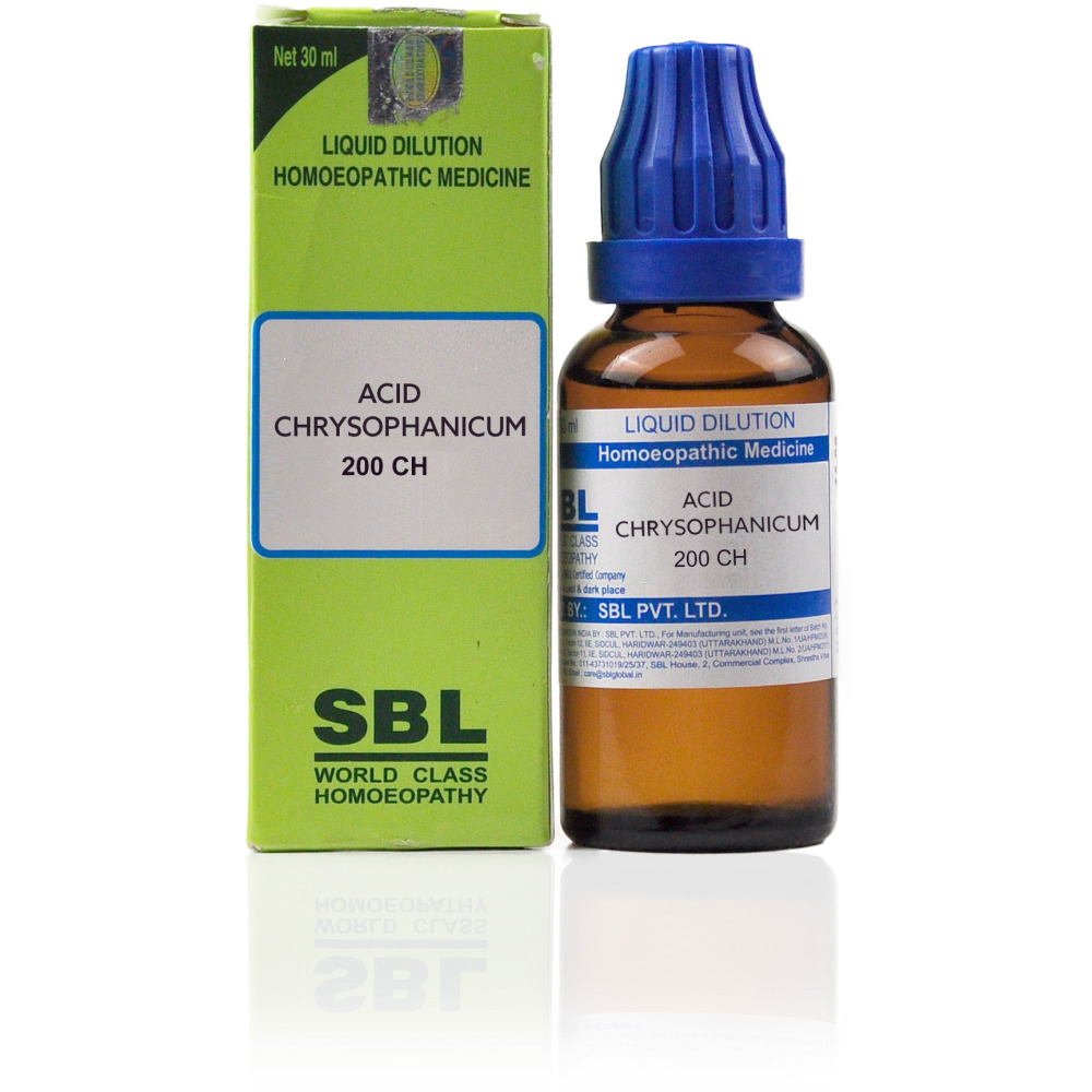 SBL Acid Chrysophanicum 200 CH (30ml)