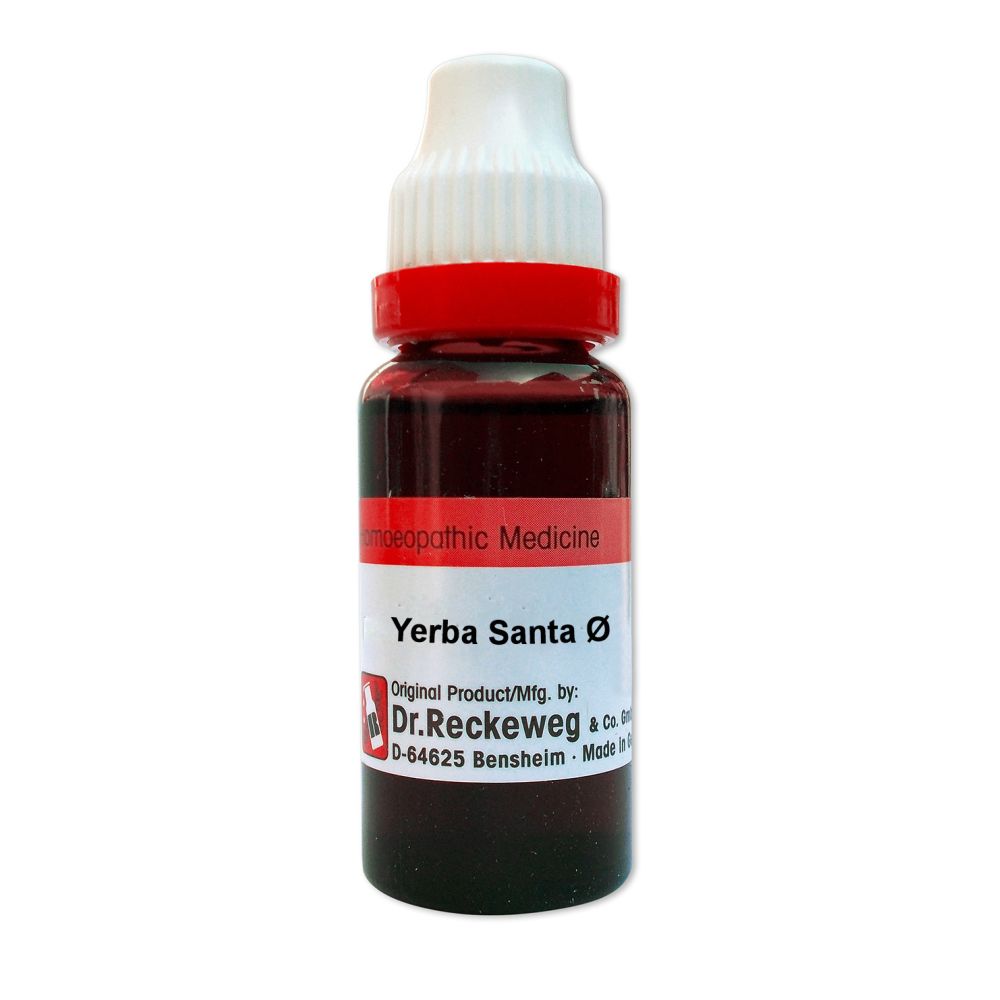 Dr. Reckeweg Yerba Santa (Eriodictyon Glutinosum) 1X (Q) (20ml)